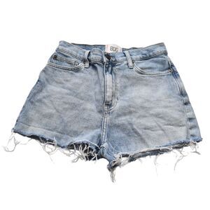 BDG Urban Outfitters High Rise Girlfriend Shorts Denim Cut Off Womens Size 26